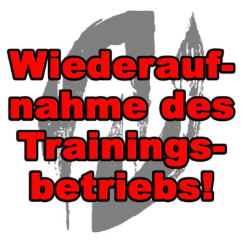 COVID Informationen des Karate Vereins. Das Training beginnt wieder.